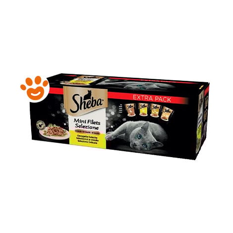 Sheba Cat Nature's Collection Selezione Delicata Pollame In Salsa  - Sheba Cat Nature's Collection Selezione Delicata Pollame In Salsa - Confezione Da 40×85 Gr