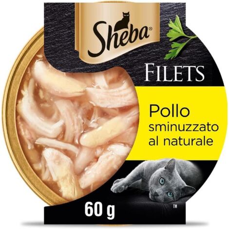 sheba - umido per gatti filets pollo al naturale 60 gr