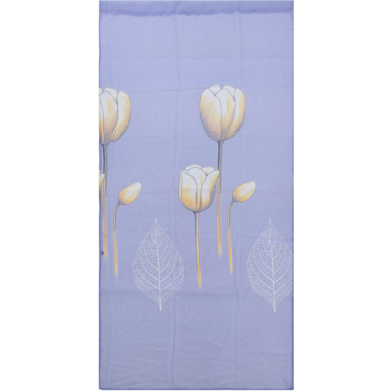 Stunacy Sheer Curtains Ins Style Flower Decoration Filter Light Flowers Sheer Curtains For Living Room Bedroom