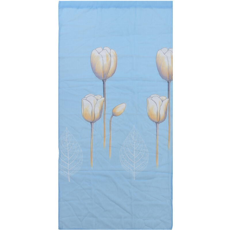 Stunacy Sheer Curtains Ins Style Flower Decoration Filter Light Flowers Sheer Curtains For Living Room Bedroom