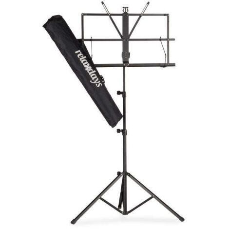 Sheet music stand with bag