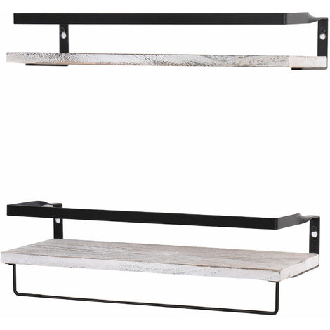 Shelf, storage organizer for bedroom, bathroom, living room, office 4214.87.5cm (white)