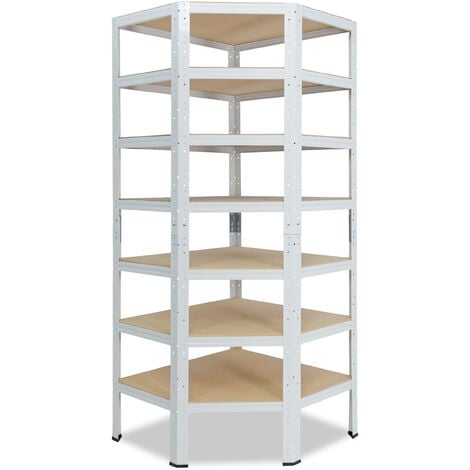 shelfplaza® HOME 180x110x50 cm Estantería azul pacífica / estanterías  fuertes / estantería de 4 baldas / estanterías metálicas almacenaje /  estantería de metal insertable / capacidad de carga de 175kg