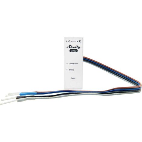 Shelly 3EM-63W Gen3 Compteur de courant
