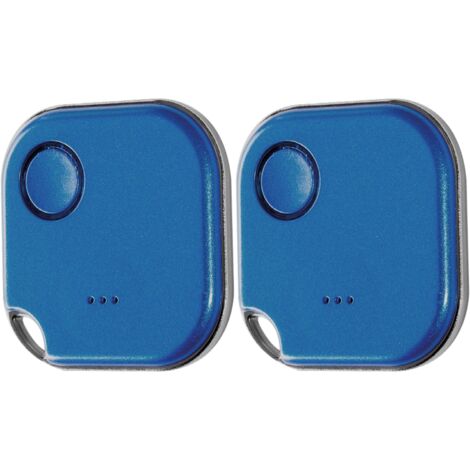 SHELLY Bluetooth Schalter u. Dimmer, Blu Button1, Plug&Play, blau, 2er Set