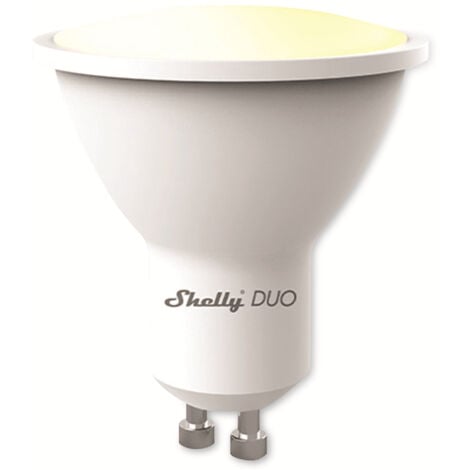 SHELLY LED-Lampe Duo RGBW, EEK: G, GU10, WLAN, 5 W, 400 lm