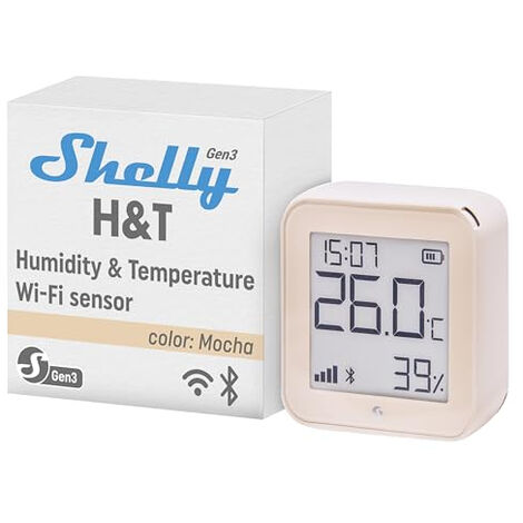 Shelly Plus 1 Mini Gen. 3 Commutateur sans fil Wi-Fi, Bluetooth