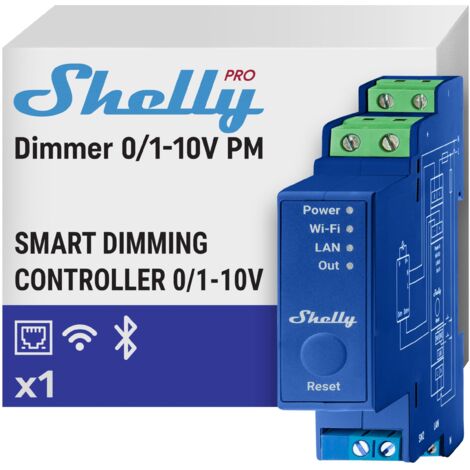 Shelly Pro Dimmer contrôleur d'éclairage gris Wi-Fi