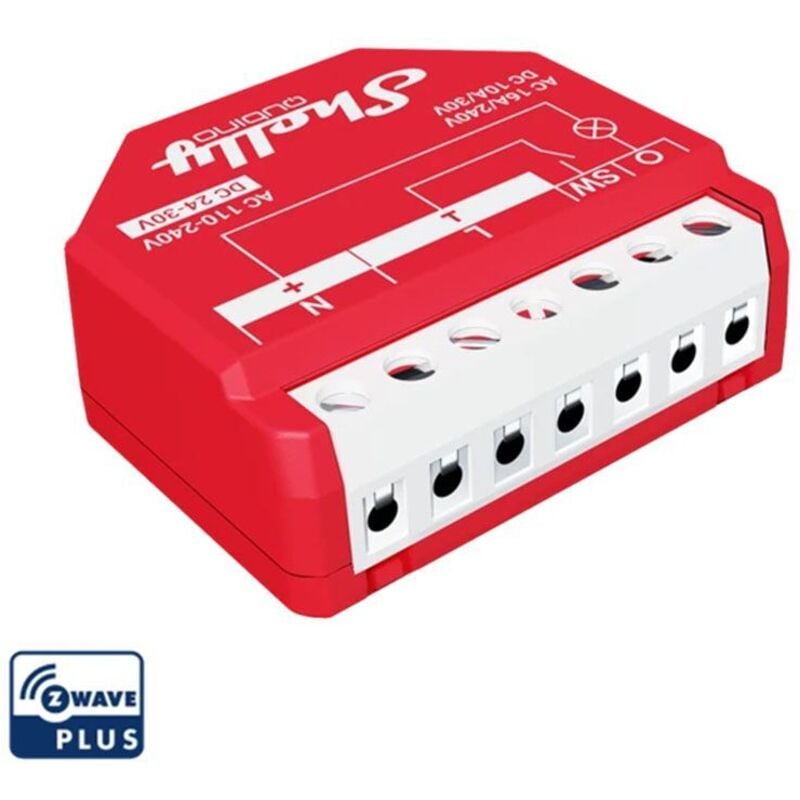 Shelly - Qubino Wave 1PM Actionneur de commutation Z-Wave, Z-Wave+