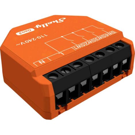 Shelly Shelly i4 Gen3 Module scénarios Bluetooth, Wi-Fi