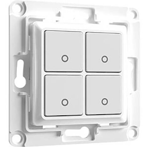 Shelly Shelly Wall switch 4 - white Interruttore a parete