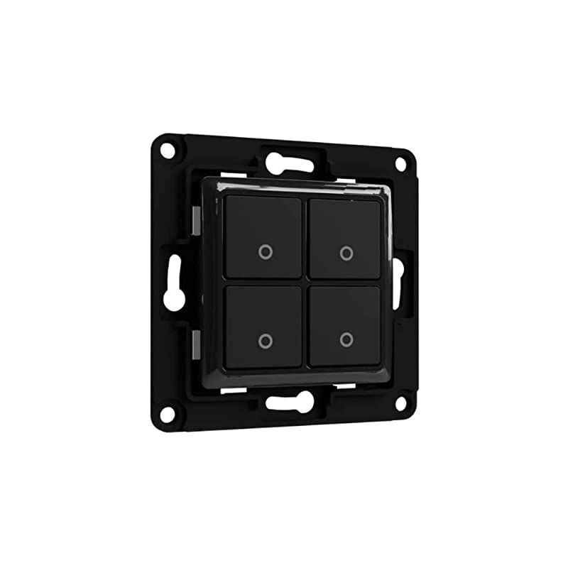 Shelly - wall switch 4 bl interrupteur mural WS4 black