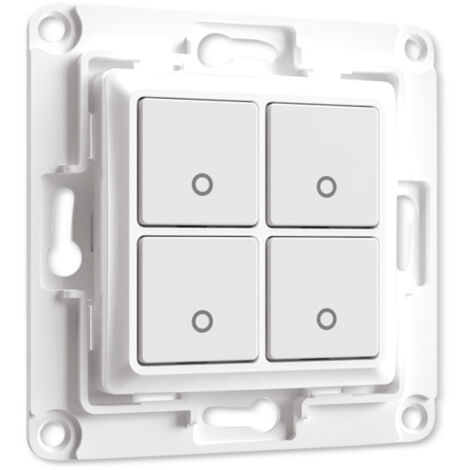 Shelly Wall Switch 4 / Wandtaster 4-fach