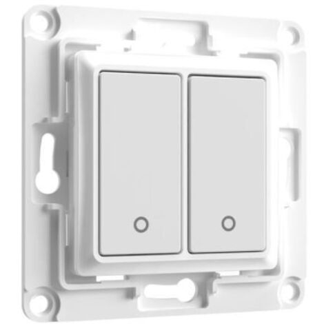 SHELLY Wandtaster Wall Switch 2, weiß, 2-fach