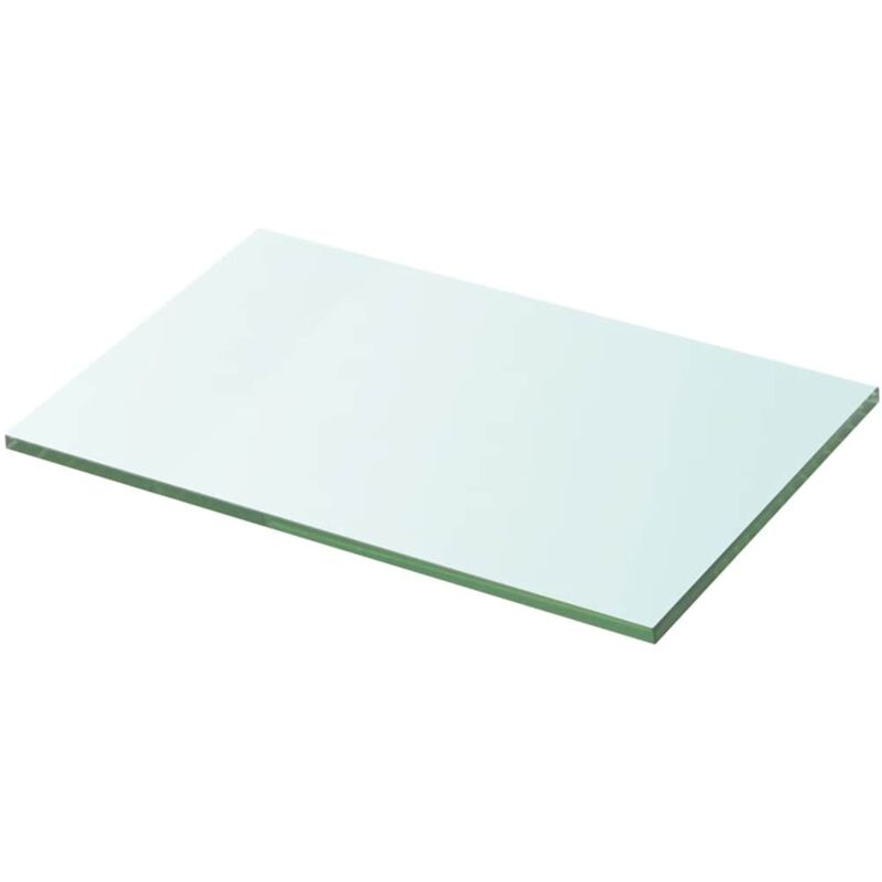 Shelf Panel Glass Clear 30x20 Cm Vidaxl