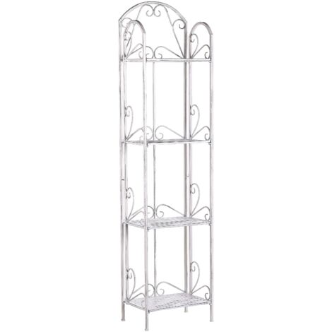 Shelving Unit VALDIVIA Metal 40 cm 27 cm White
