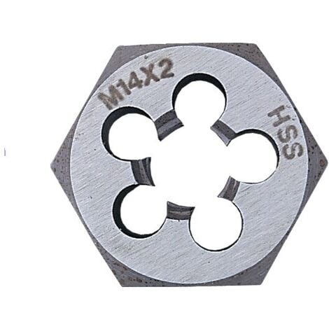 Sherwood 3/8"X24 UNF HSS Hexagon Die Nut