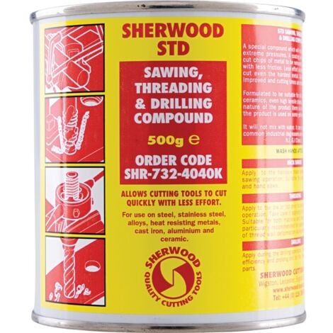 Sherwood STD Tap & Drill Compound 500GM