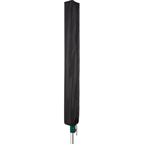 Shield Drying Rack Couverture de protection pour séchoir rotatif hydrofuge et résistant aux UV - Noir - Noir