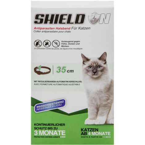 Shield On Ungezieferhalsband für Katzen