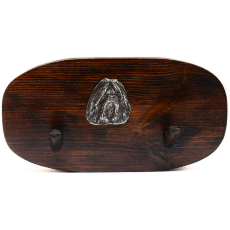 Shih Tzu, Shi tsu, Shi-Tzu, Szi-cu, Szitzu: percha para accesorios, percha para medallas con perro, ganchos para llaves de Art-Dog