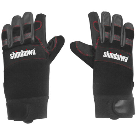 Shindaiwa 201631 - Guanti Antitaglio Classe A (20 m/s) in Pelle Classe 1 EN 381-7  Misura: 10
