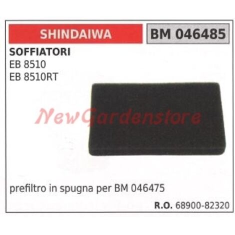 SHINDAIWA filtre à air en éponge pour soufflerie EB 8510 8510RT 046485