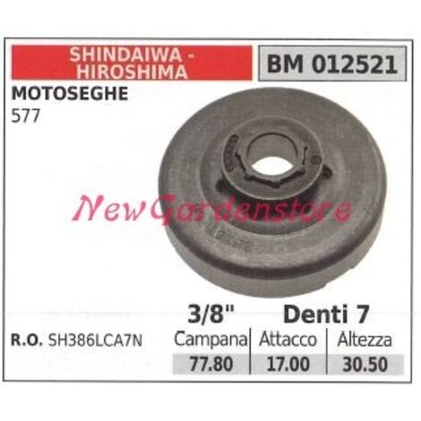 SHINDAIWA moteur tronçonneuse pignon 577 3/8' dents 7 012521