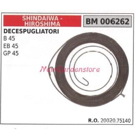 SHINDAIWA ressort de démarrage pour débroussailleuse B 45 EB 45 GP 45 006262
