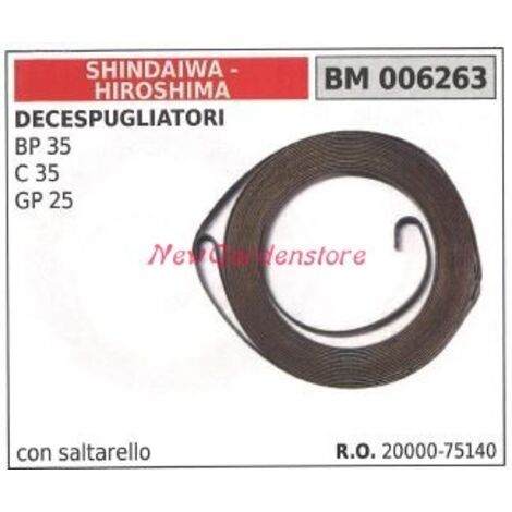 SHINDAIWA ressort de démarrage pour débroussailleuse BP 35 C 35 GP 25 006263