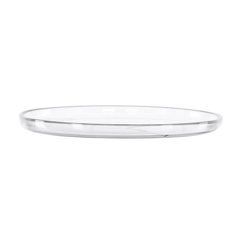 Ebuy24 - Shine assiette en verre transparent.