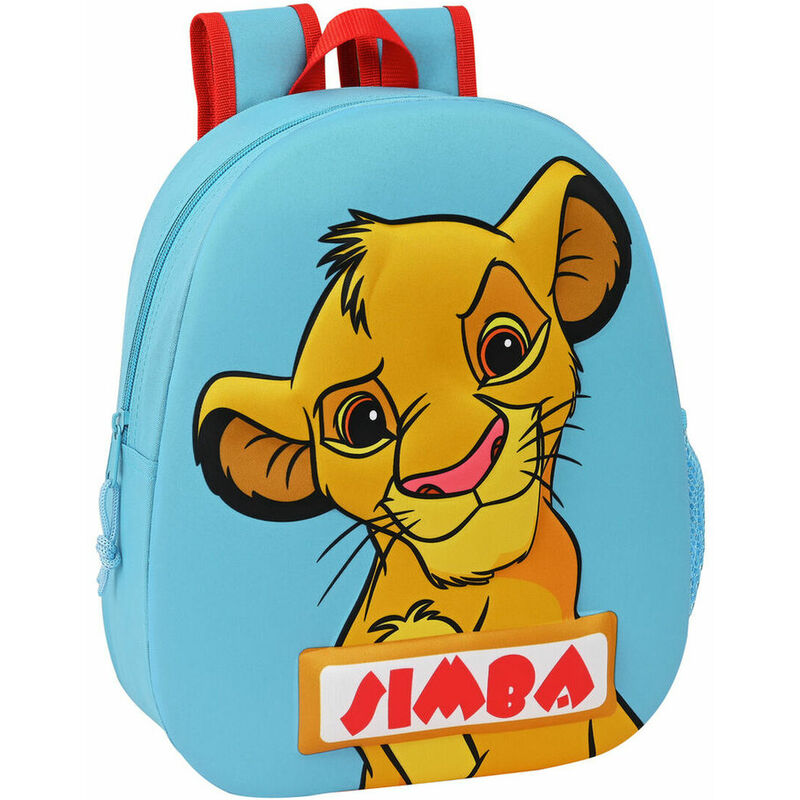 

Shine Inline - The Lion King Mochila Escolar 3D The Lion King Simba Rojo Azul claro