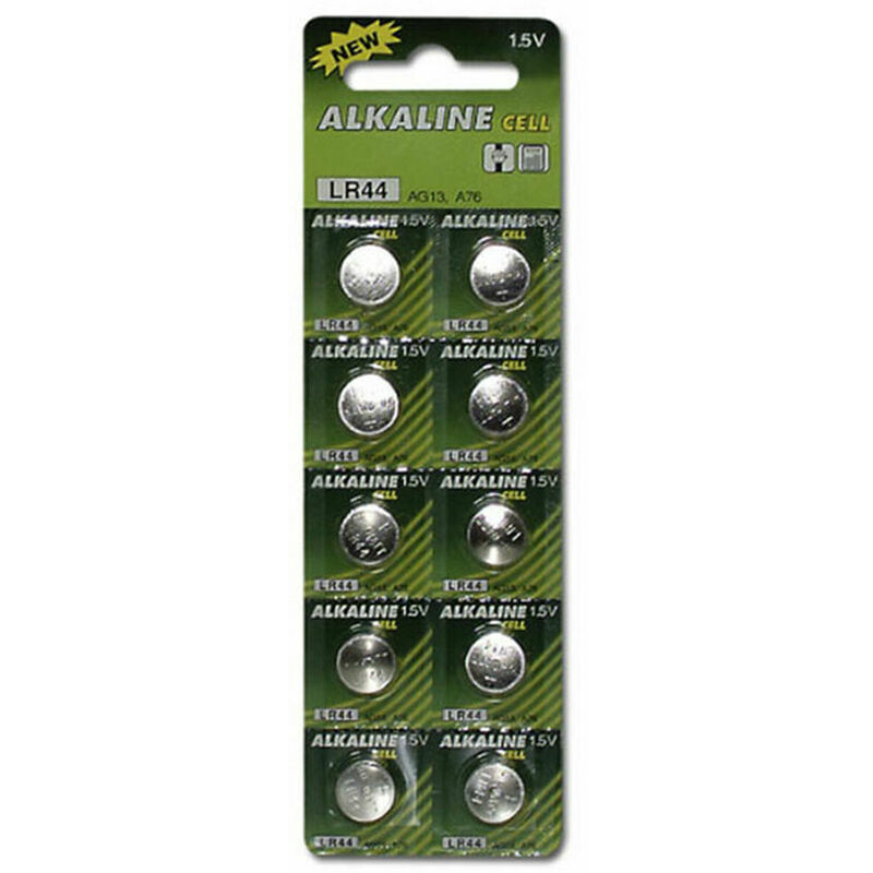 

Pilas de Botón Alcalinas LR44 (10 pcs) - Shine Inline