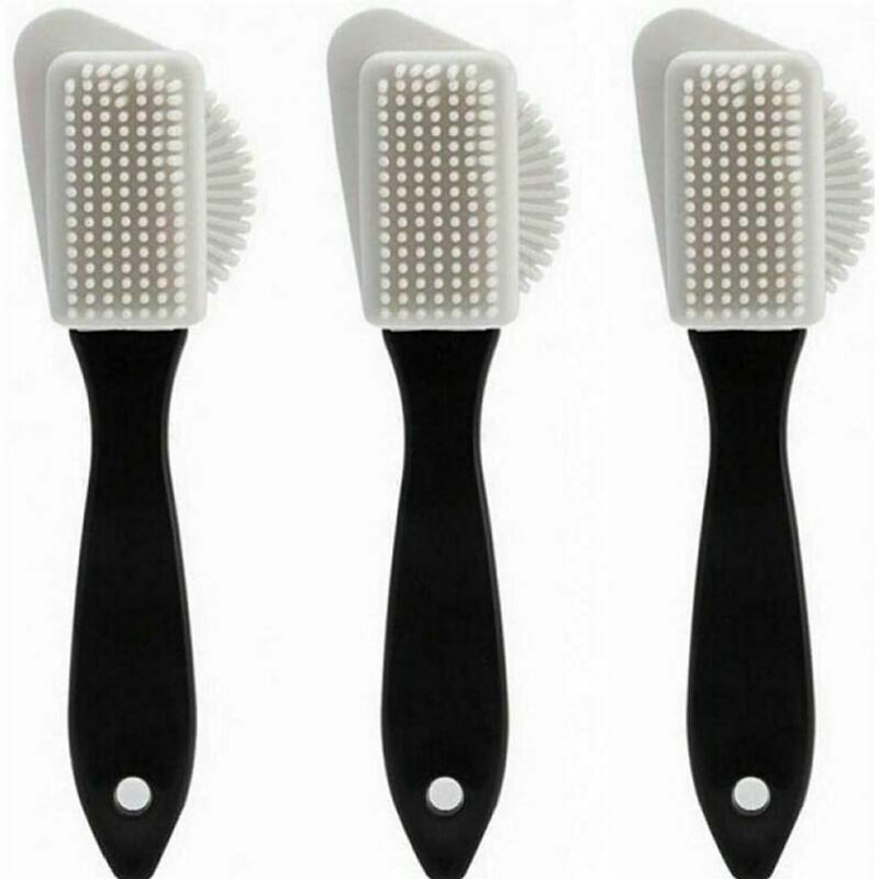 10pcs Pinceau à Chaussures 3 side Brosse Nettoyage pour Side Nubuck Boot Shoes Shape Nettoyant Boot Cuir Chaussures Cuir Tools Cleaner Outils