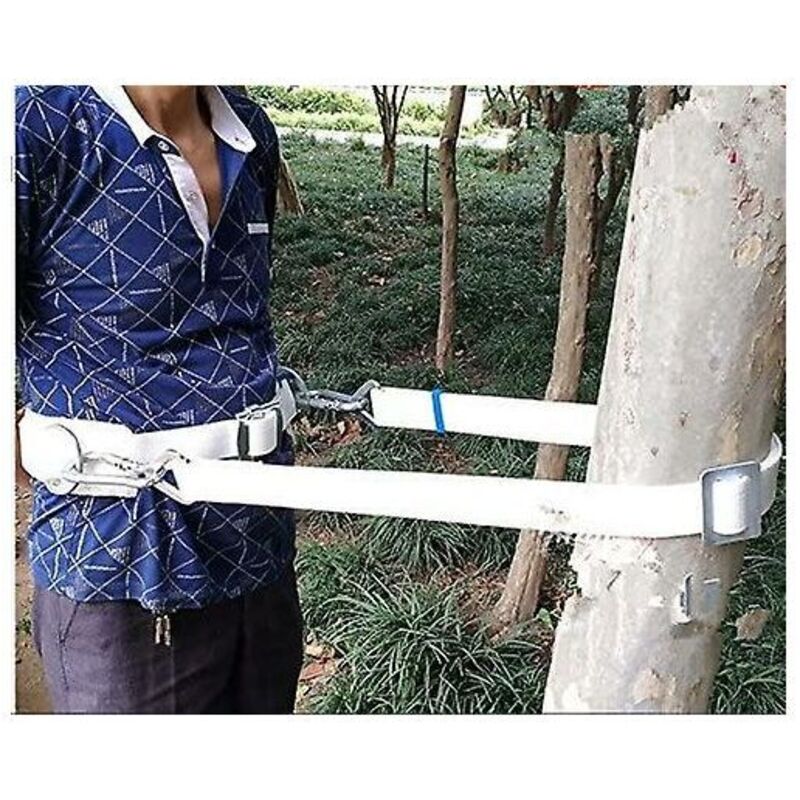 Ceinture de sécurité avec longe réglable, équipement de protection pour harnais de construction pour grimper aux arbres, kit antichute de protection