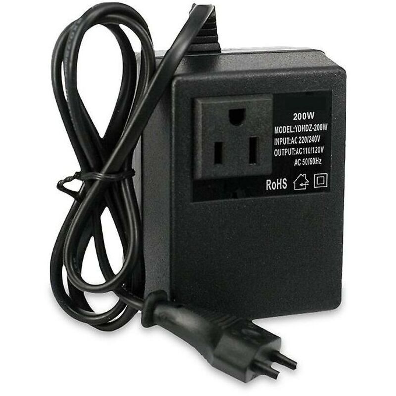 Shining House - convertisseur de tension transformateur abaisseur 220v à 110v ac transformateur de tension de voyage abaisseur-