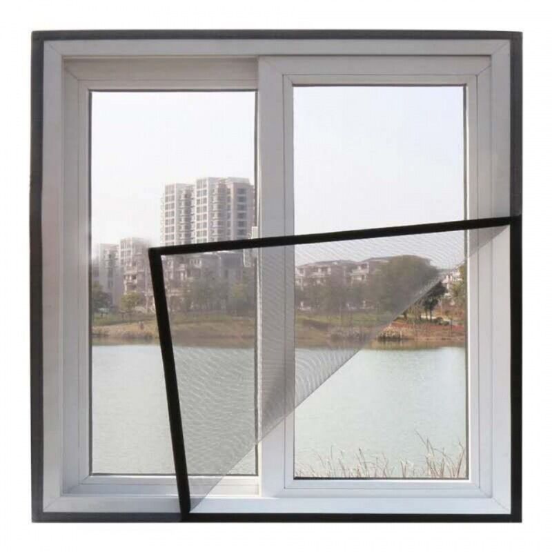 Shining House - Filet de protection pour chat avec ruban adhésif. Pour fenêtre de balcon Moustiquaire Taille personnalisable 70100cm - transparent