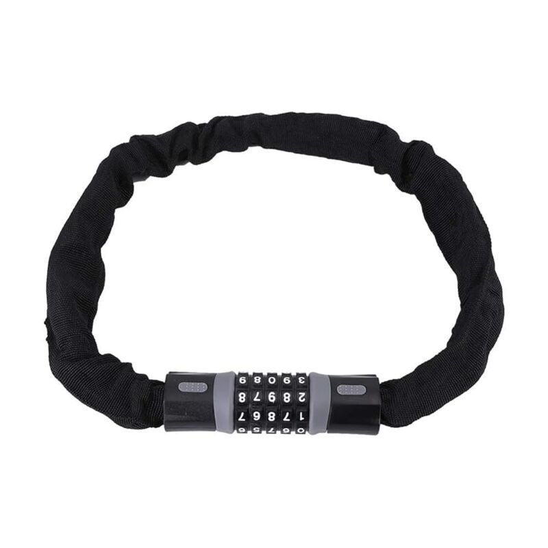 0.9m vélo mot de passe serrure vtt portable électrique vélo chaîne serrure vélo accessoires, serrure de vélo avec numéro, - Shining House