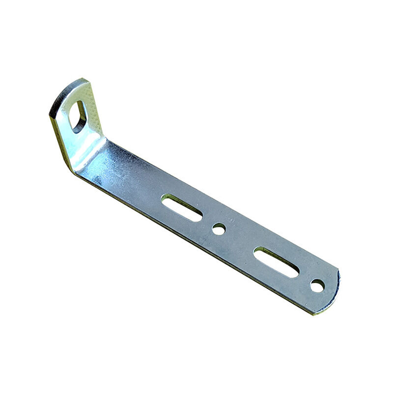 10 pièces Equerre de fixation, 90x35x15mm, supports en acier en forme de l, avec des trous de fente réglables, épaisseur de 3mm - Shining House