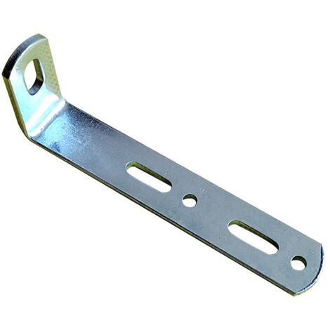 SHINING HOUSE 10 soportes de acero en forma de L, 90 x 35 x 15 mm, con orificios de ranura ajustables, grosor de 3 mm