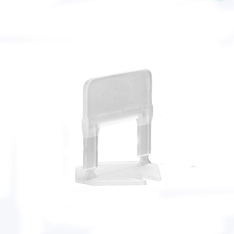 Image of Shining House - 100 Stück Nivellierlaschen zum Verlegen von Fliesen 2 mm, transparent