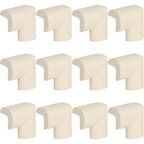 SHINING HOUSE 12 protectores de esquinas de mesa con esponja para niños - Protectores de esquinas para muebles - Protectores de esquinas de mesa - Esponjas protectoras de esquinas de mesa
