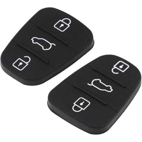 2 Coques Clé Voiture 3 Boutons Pour Renault – Compatible Kangoo, Clio, Twingo, Etc. (Sans Lame Ni Électronique)