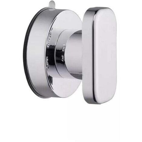 SHINING HOUSE 2 tiradores con ventosa, tiradores para cajón de refrigerador, puertas de vidrio para gabinetes de cocina, tiradores de vidrio para puertas de armarios y cajones