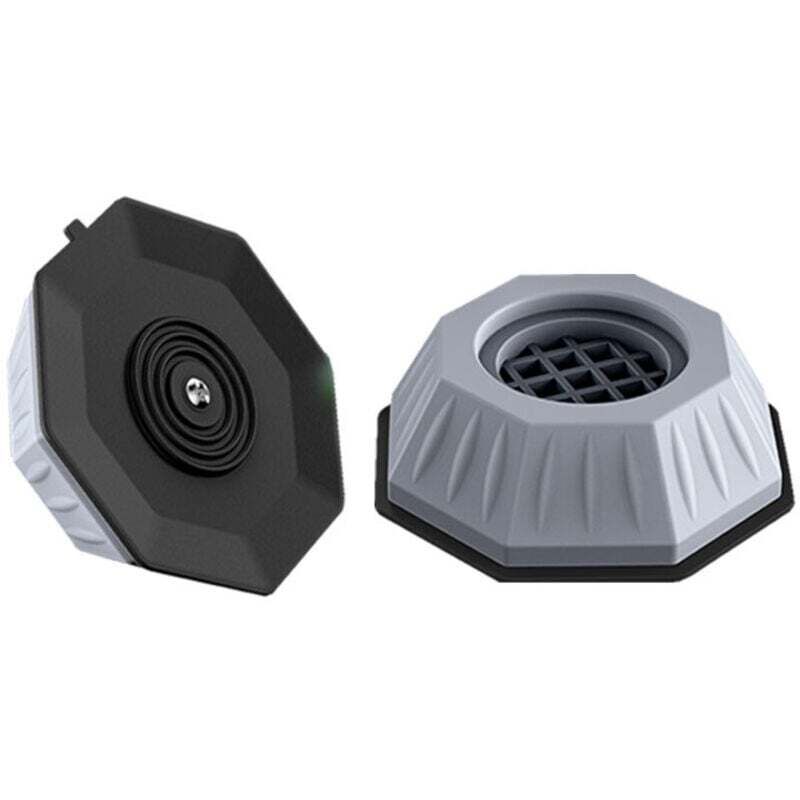 4 Pièces Tapis Anti Vibration Machine a Laver, Patin Anti Vibration Machine à Laver en Caoutchouc, Convient Machine a Laver pour Machines à Laver et
