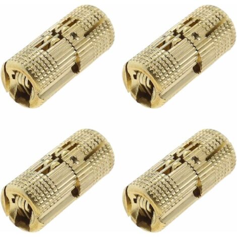 SHINING HOUSE 4 Stück unsichtbare versteckte Fassscharniere aus Messing 10 mm für Schmuckschatullen-Hardware, Klapptisch, Schranktür, Bastel-Hardware-Zubehör