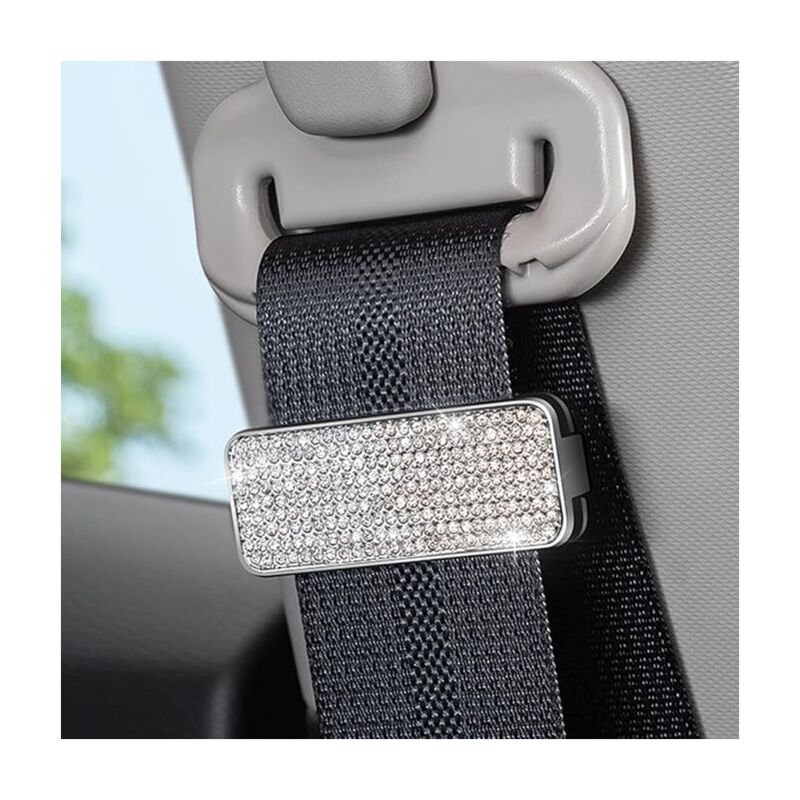 Shining House - 5 Pièces Ajusteur De Ceinture De Sécurité De Voiture, Clips De Ceinture De Sécurité, Ajusteur De Tension De Ceinture De Sécurité,