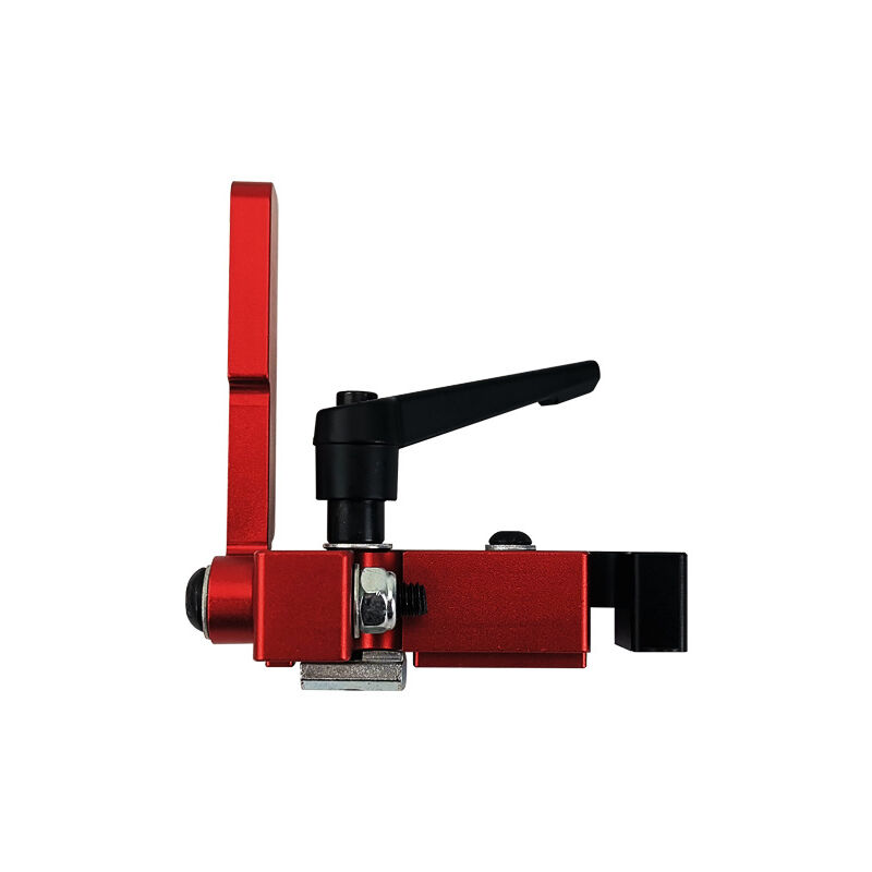 SHINING HOUSE 75 Type butée de Rail d'onglet en alliage d'aluminium butée de Rail d'onglet pour le travail du bois avec limiteur de fente en T outils