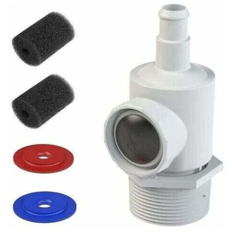 SHINING HOUSE 9-100-9001 Conector de pared de repuesto universal compatible con Polaris Zodiac 280 380 180 con cepillo de espuma Robot Tail