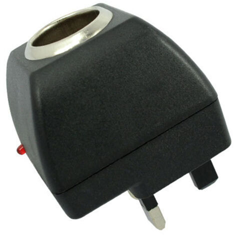 SHINING HOUSE Adaptador de corriente para coche, adaptador de enchufe para encendedor de 220 V a 12 V, adaptador de enchufe inversor para encendedor de cigarrillos, convertidor de voltaje de corriente